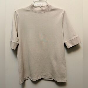 ZARA Cream Sweatshirt Like Top